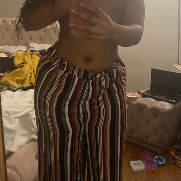 Forever 21 striped pants - Picture 1 of 3